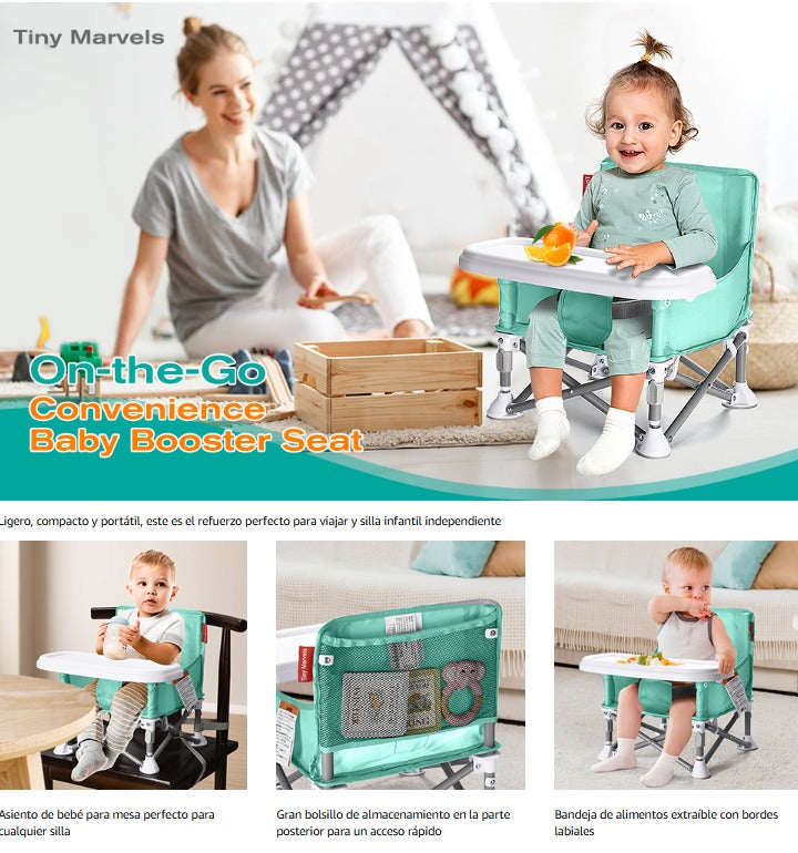 SILLA PLEGABLE PARA BEBE 3 EN 1