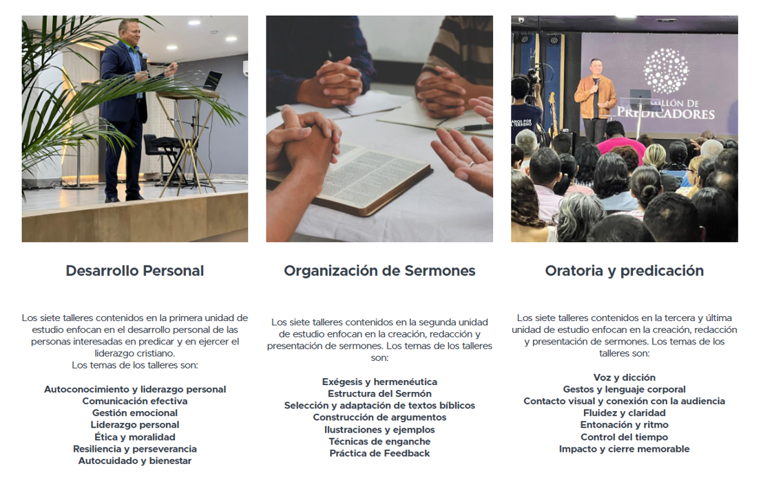 Biblia Homilética de Estudio, letra Grande + Formación Online Certificada 21 Talleres C.E.