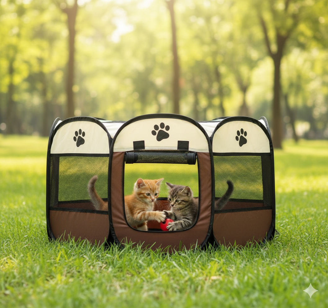 CASITA PORTATIL PARA MASCOTAS
