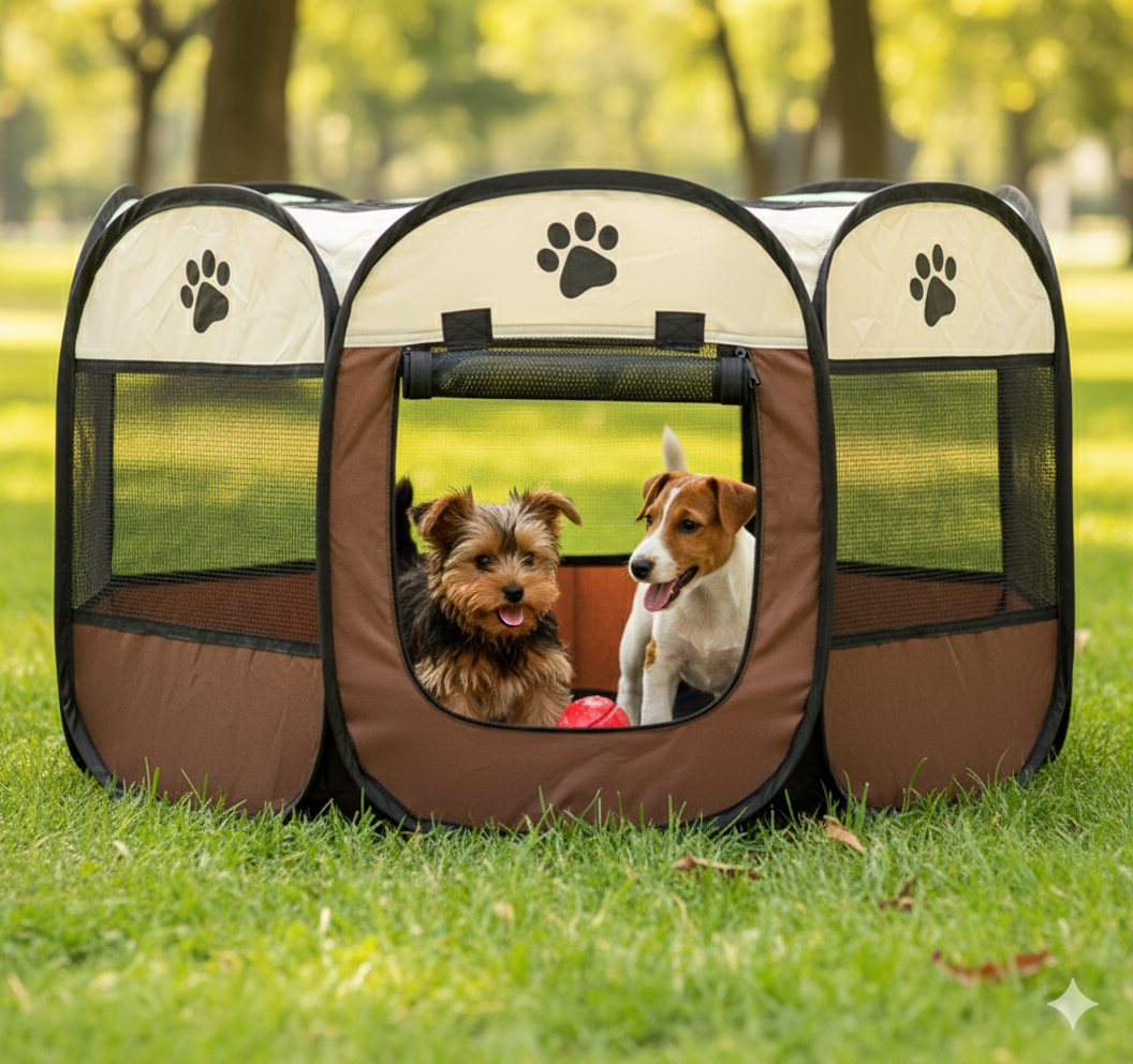 CASITA PORTATIL PARA MASCOTAS