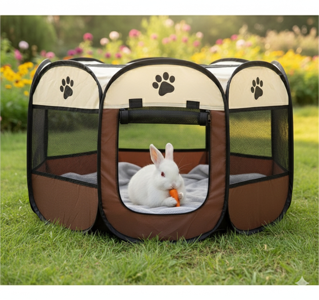 CASITA PORTATIL PARA MASCOTAS