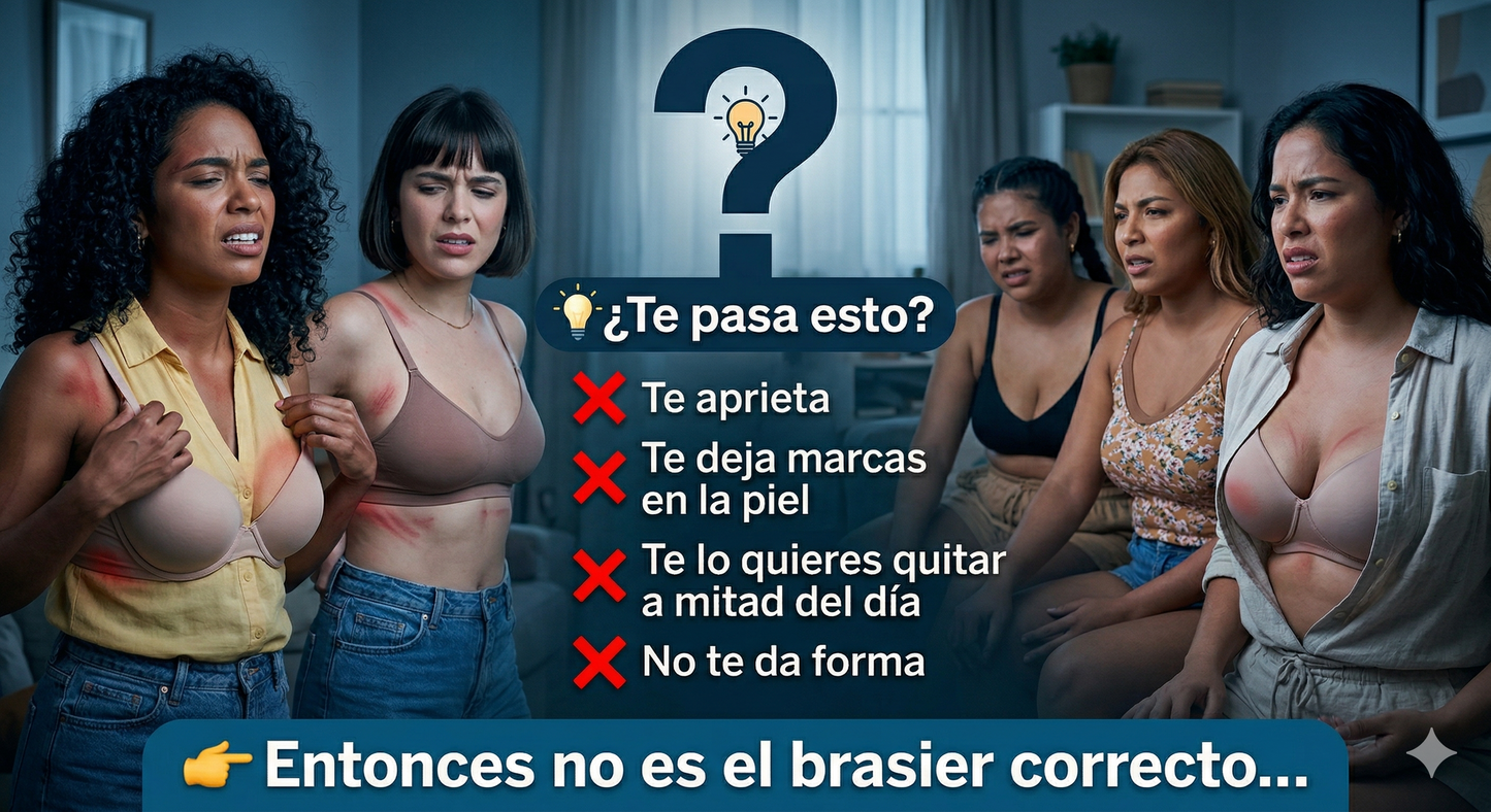 BRASIER REAFIRMANTE SIN VARILLAS