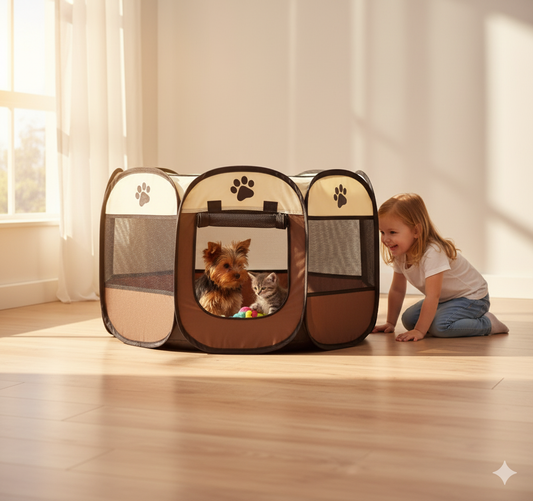 CASITA PORTATIL PARA MASCOTAS