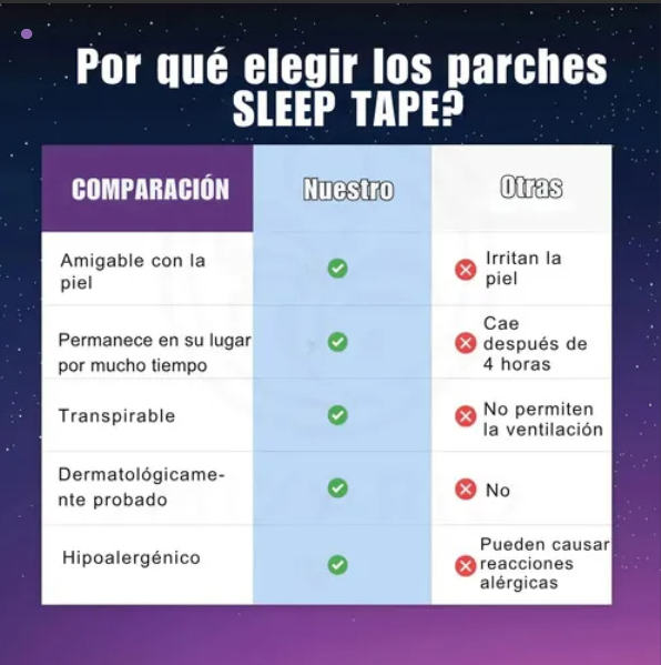 CINTA ANTIRONQUIDOS – DUERME EN SILENCIO DESDE LA PRIMERA NOCHE
