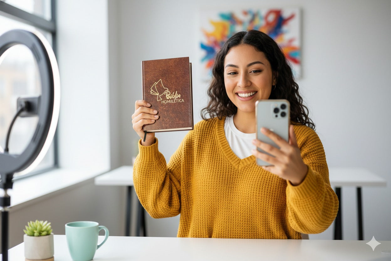 SI VIVES EN BOGOTA, MEDELLIN, CARTAGENA, BARRANQUILLA O SANTA MARTA, ESTA OFERTA ES PARA TI: Biblia Homilética de Estudio, letra Grande + Formación Online Certificada 21 Talleres C.E.